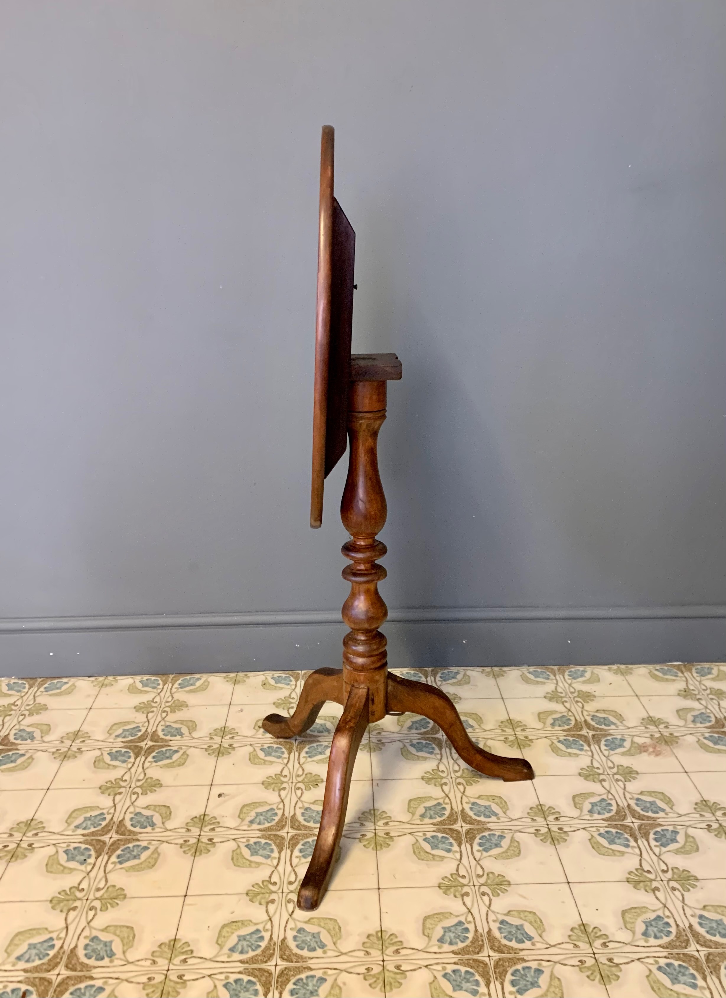 Antique Oval Tilt Top Side Table Bowden Knight